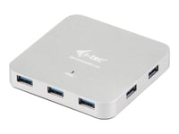 I-Tec Usb 3.0 Metal Charging Hub - Hub - 7 X Superspeed Usb 3.0 - Skrivbord