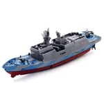 MYRCLMY Bateau RC avec Télécommande 2.4Ghz Télécommande Bateau De Navire Battleship Battleship Croiseur Haute Vitesse Bateau RC Racing Jouet,A