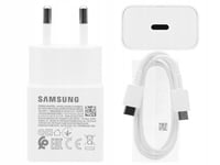 15W Chargeur Secteur Rapide USB-C + Cable Original Pour Samsung Galaxy A05 A05s