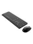 Philips 4000 series SPT6407B - keyboard and mouse set - QWERTY - Tastatur & Mussett - Amerikansk Engelsk - Svart