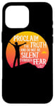 iPhone 16 Pro Max St Catherine of Siena Quotes Proclaim Sunset Catholic Saint Case