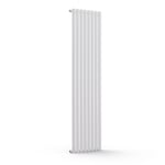 Tallheo 47 x 160 radiateur sèche-serviettes tubulaire 728 W eau chaude 1/2