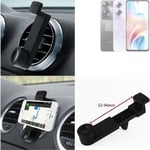 Vent Mount for Oppo A79 5G Universal Car Mount Holder Car black ventilation gril