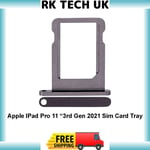 For iPad Pro 11 3rd Gen & iPad Pro 12.9 5th Gen Sim Card Holder Tray Slot Grey