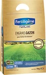 FERTILIGENE NATUREN NATMOU200 - Engrais Gazon Organique Limitateur de Mousses 8 kg - Renforce le gazon et limite les mousses - Nourrit pendant 8 semaines - Micro-granulés épandage facile - Pour 200m²