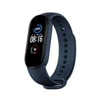 Bracelet COOL pour Xiaomi Mi Band 5/6 / 7 / Amazfit Band 5 uni bleu, taille unique, Silicone, 0