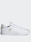 adidas Sportswear Womens VL Court 3.0 Trainers - White/Grey, White/Grey, Size 3.5, Women