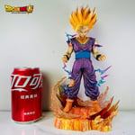 25Cm Dragon Ball Z Anime Figure Son Gohan Action Figurine Super Saiyan 2 Cell Ga