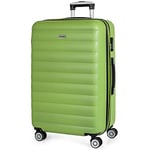 ITACA - Valise Cabine 55x40x20, Valise Cabine, Valise À roulettes, Valise Roulette, Valise Rigide, Résistant, Légère, Pistache