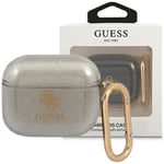 Guess GUA3UCG4GK AirPods 3 veske svart/svart Glitter Collection