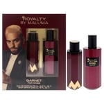 Garnet by Royalty By Maluma for Men - 2 Pc Gift Set 2.5oz EDP Spray, 8oz Body Spray