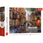 Trefl 6000 Pièces Qualité Premium pour Adultes et Enfants à partir de 15 ans Puzzle, TR65003, Dîner Romantique