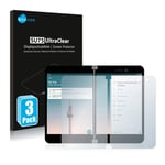 Savvies Screen Protector compatible with Microsoft Surface Duo Protection Film Clear (6 Pack)