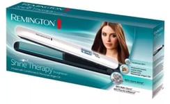 Remington Shine Therapy Hair Straightener - Black/Silver (S8500)