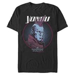 Marvel Guardians of The Galaxy 2-Yondu Seriously Organic Short Sleeve T-Shirt, Black, M