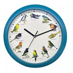 Horloge chant d'oiseau Bleu Herzberg HG03718