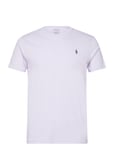 Custom Slim Fit Jersey Crewneck T-Shirt Designers T-shirts Short-sleeved Purple Polo Ralph Lauren