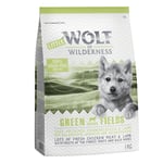 Blandat provpack: 2 x 1 kg Little Wolf of Wilderness Junior - Lamb & Duck