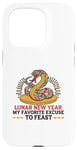 iPhone 15 Pro Lunar New Year Firworks Chinese Zodiac Happy New Years Eve Case