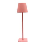 Uppladdningsbar LED bordslampa Inomhus/utomhus - Pink, touch dimbar, CCT, IP54 utomhus bordslampa - Dimbar : Dimbar, Kulör : CCT (Varm till Kall Vit)