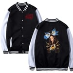 CAFINI Singer Print Jacket Sweatshirt Actor Lana Del Rey Print Jacket Student Youth Street Hip Hop Clothing (XS-3XL)