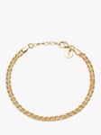 Daisy London Isla Double Chain Bracelet, Gold