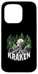 Coque pour iPhone 15 Pro Kraken Cryptozoologie Cryptozoologie Kraken