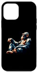 Coque pour iPhone 12 mini Polygon Art Singe Singes Chimpanzé