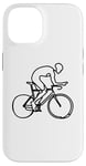 Coque pour iPhone 14 Cyclisme Graphic Racing Bicycle