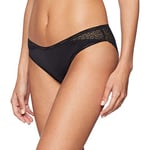 Calvin Klein Women's Bikini 000qf5153e Bikini Panties, Black (Black), XS