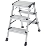 Bockar och pall wibe - Trapp ladders 20tp base silver