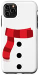 Coque pour iPhone 11 Pro Max Joli costume de bonhomme de neige blanc pour enfants et tout-petits