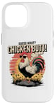 Coque pour iPhone 14 Guess What Chicken Butt Humour Chicken Butt