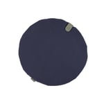 Fermob - Outdoor Cushion Ø 40 cm Night Blue - Utendørs puter og dyner - Blå