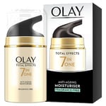 Olay Total Effects Day Moisturiser Fragrance Free 7-in-1 Anti-Ageing 50ml