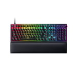 Razer Huntsman V2 Optical Gaming Keyboard RGB LED light, RU, Wired, Black, Linea