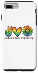 Coque pour iPhone 7 Plus/8 Plus Peace Love Equality Equality Equality | Mois de la fierté LGBT