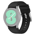 Silikonarmband Samsung Galaxy Watch 4 40/42/44/46 Svart