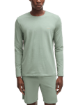 HUGO BOSS Long Sleeve Lounge Top, Light/Pastel Green