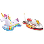 Intex - 57552NP - Bouée Licorne A Chevaucher & Wave Rider Ride-on