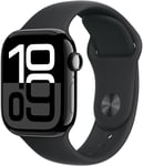 Apple Watch 10 42mm GPS Alu Sport S/M Jet Black/Black