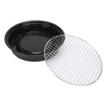 Korean BBQ Grill Pan NonStick BBQ Roasting Tray For Grilling Various Meats MA