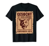 Schrödinger's Cat Science Wanted Dead & Alive Cat T-Shirt