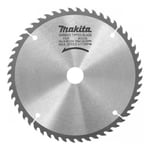 Lame carbure pour scies circulaires MAKITA A-85204 165x20mm, 52 dents, pour le bois