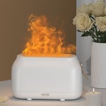 Flame Oil Diffuser USB Powered Ultrasonic Low Noise Flame Humidifier Fo UK