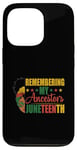 Coque pour iPhone 13 Pro Black History Month Remember My Ancestors Juneteenth Women