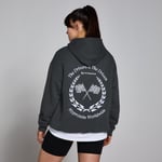 MP Women’s World Wide Graphic Hoodie - Washed Black - XXS-XS