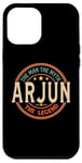 Coque pour iPhone 12 Pro Max ARJUN The Man The Myth The Legend Vintage Personnalisé