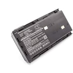 Vhbw - Batterie compatible avec Kenwood TK-278, TK-278G, TK-278GC, TK-278GM, TK-3100, TK-3101 radio talkie-walkie (1800mAh, 7,4V, Li-ion)