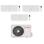 Climatisation tri split BOSCH 6,2 KW réversible + trois unités intérieures 2000W BOSCH R32